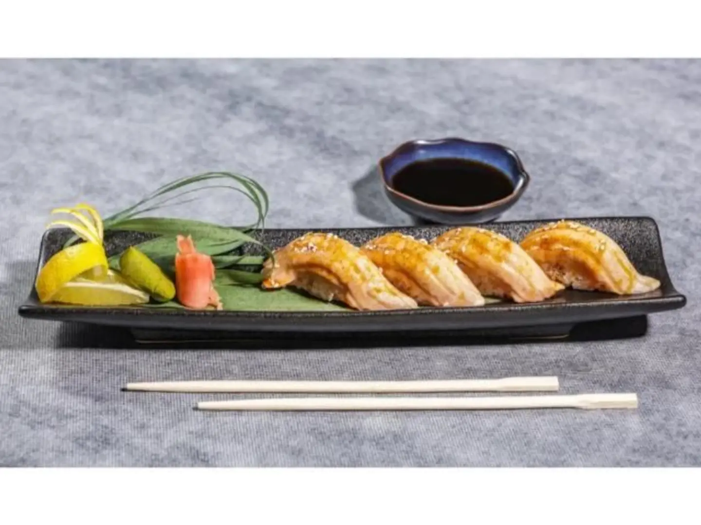 Salmon Teriyaki Nigiri - Raw