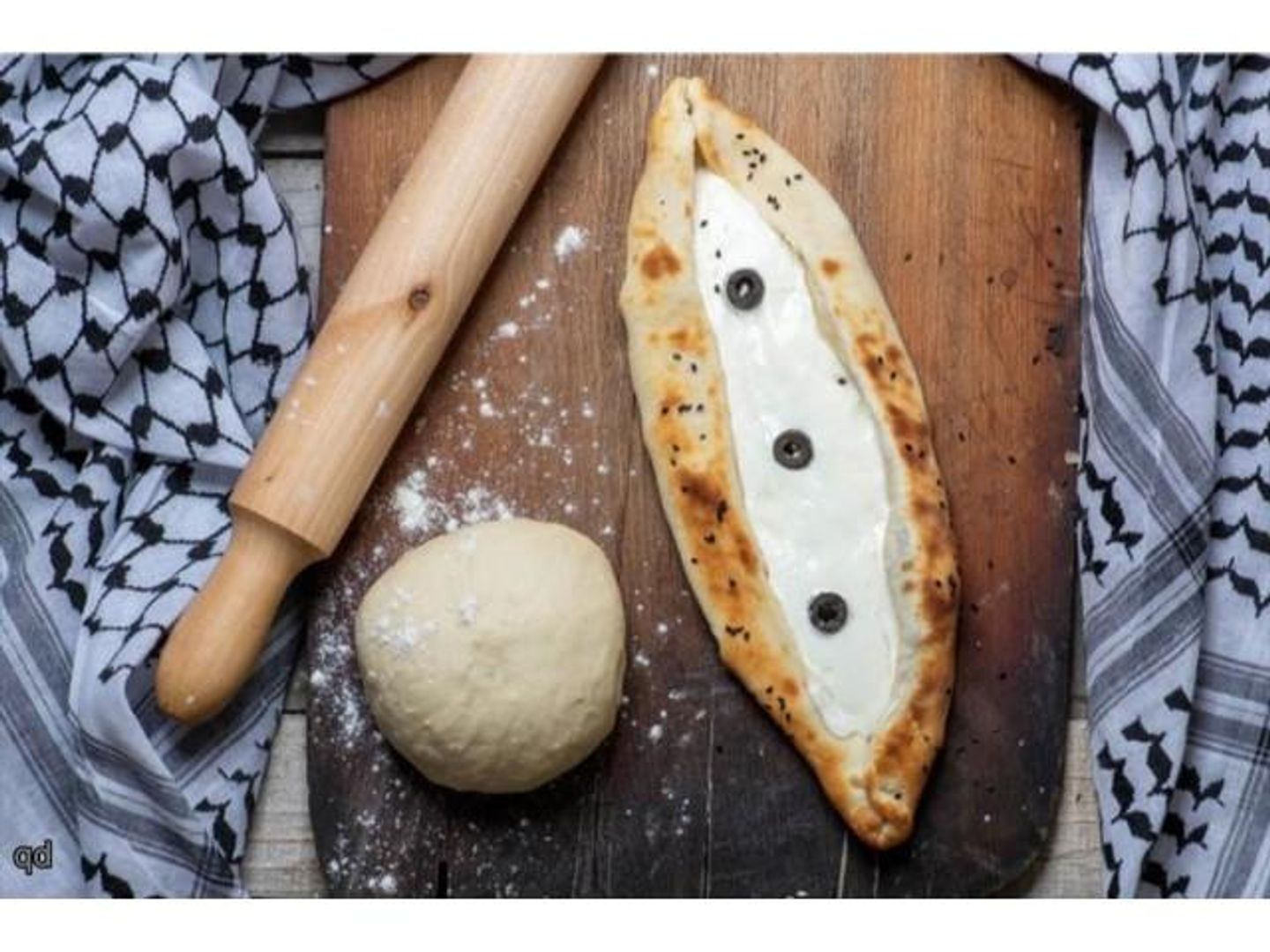 لبنة زيتون - وسط