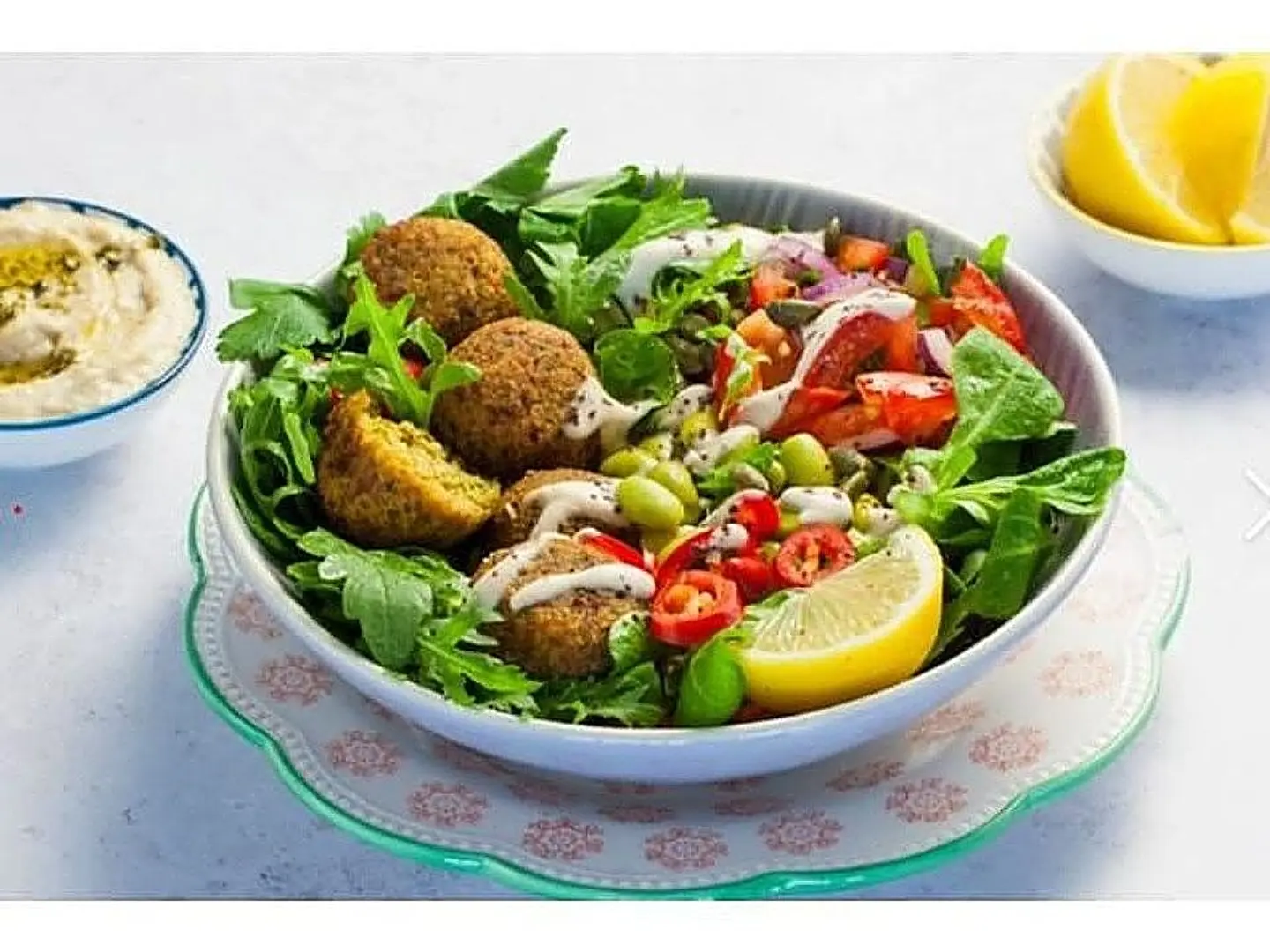 Spicy Falafel Salad Balado - Small