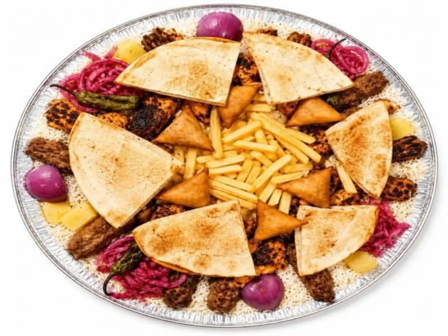 صحن عائلي شامي - صغير