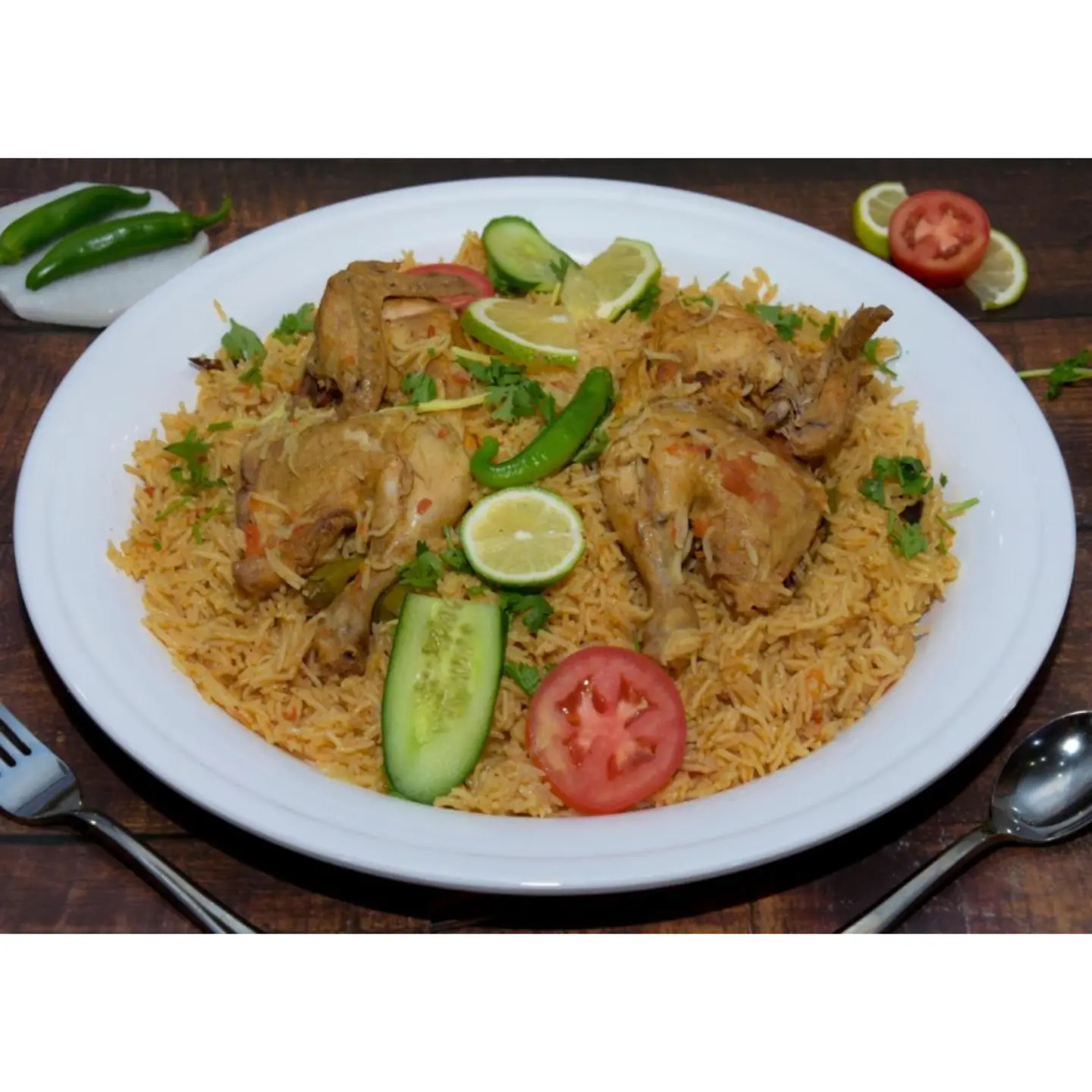 دجاج مضغوط - نص حبة دجاج