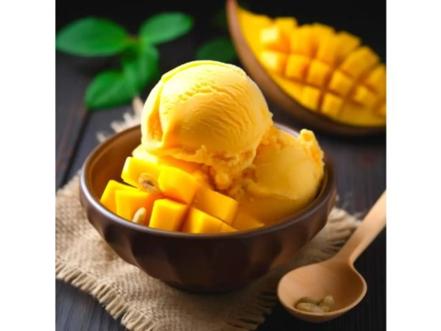 Mango Ice Cream - Medium