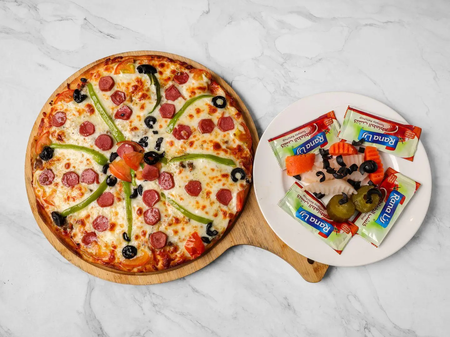 Vegetable Pizza - Small