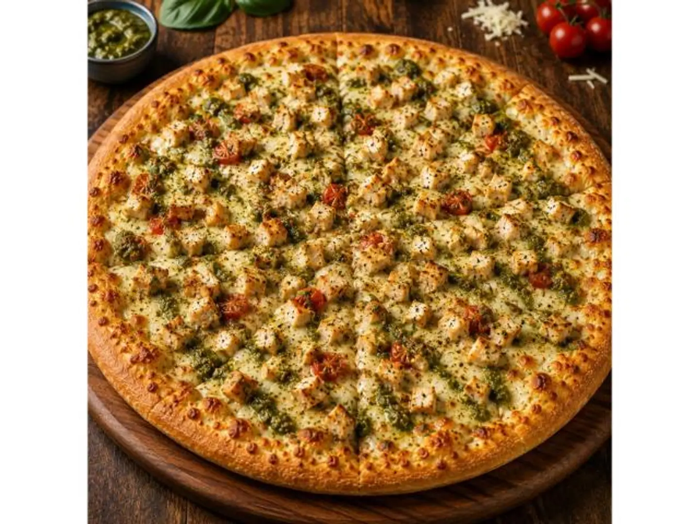 Pesto Pizza - Medium