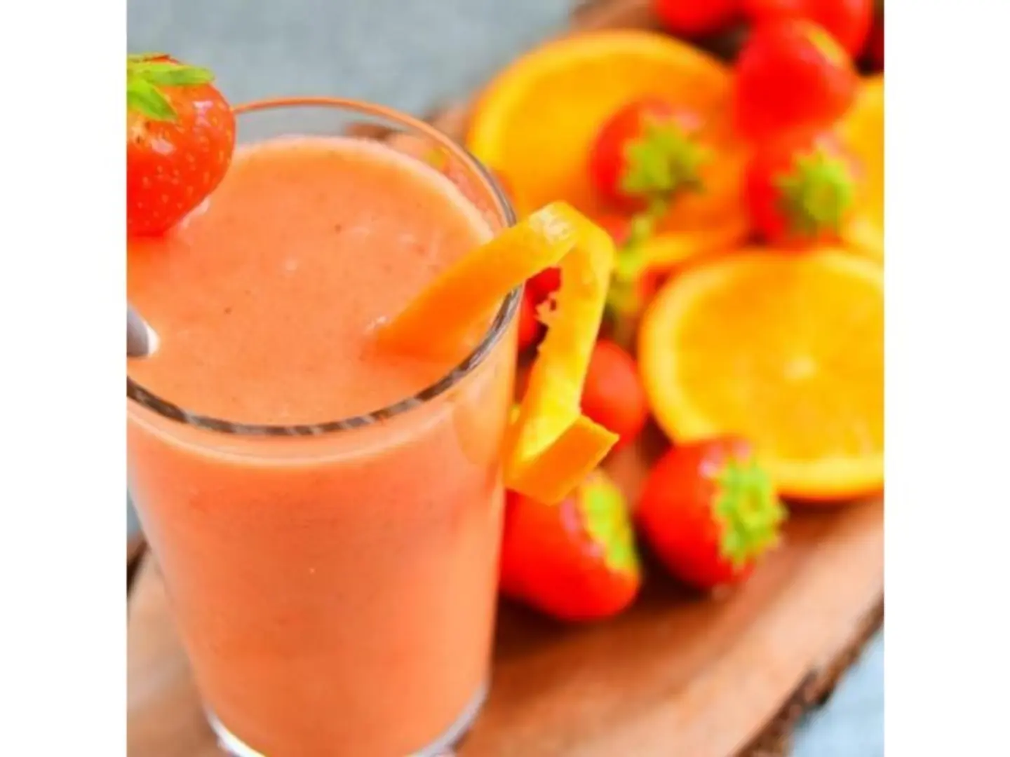 Strawberries With Orange - Small