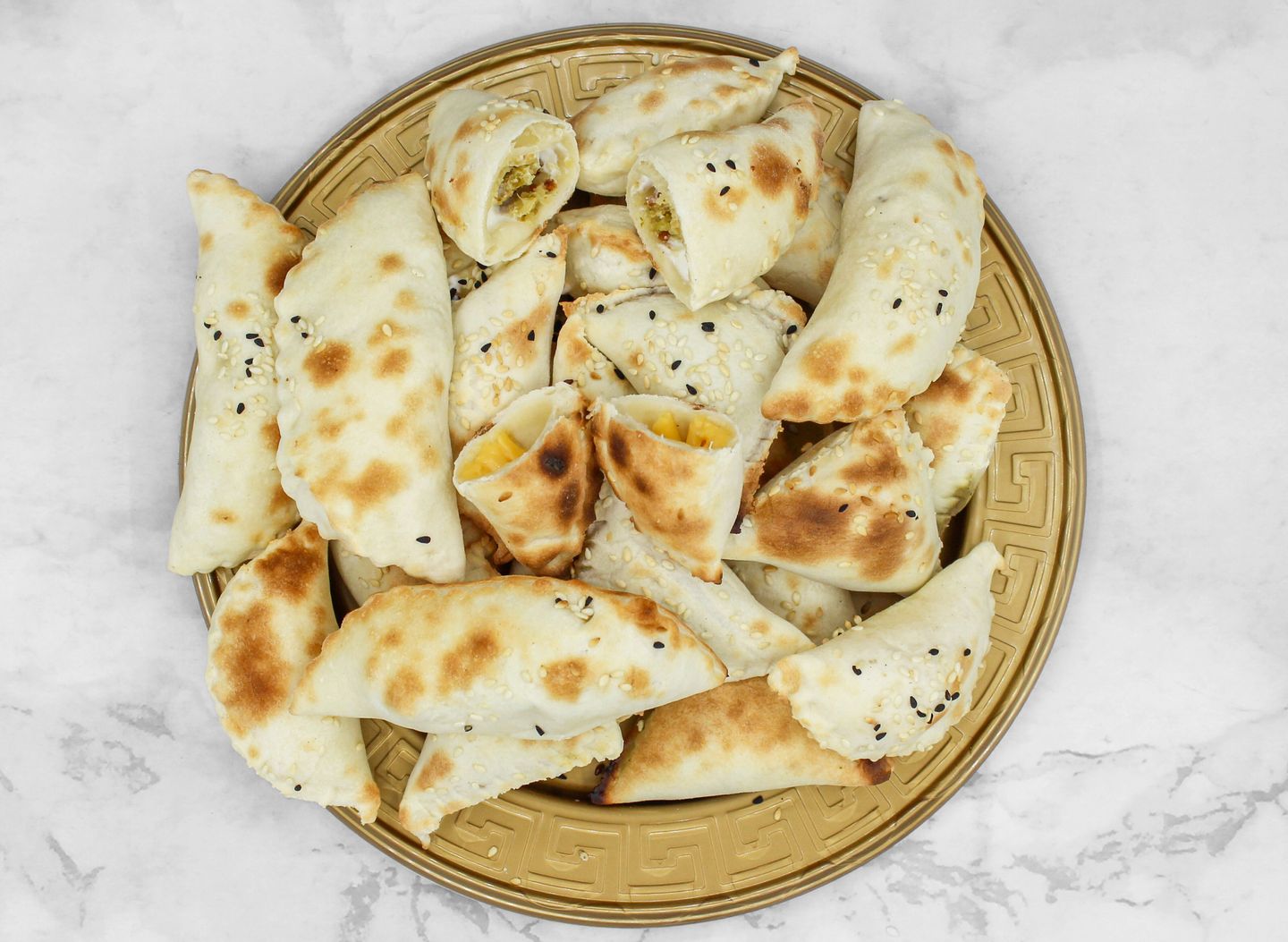 صحن فطائر - وسط