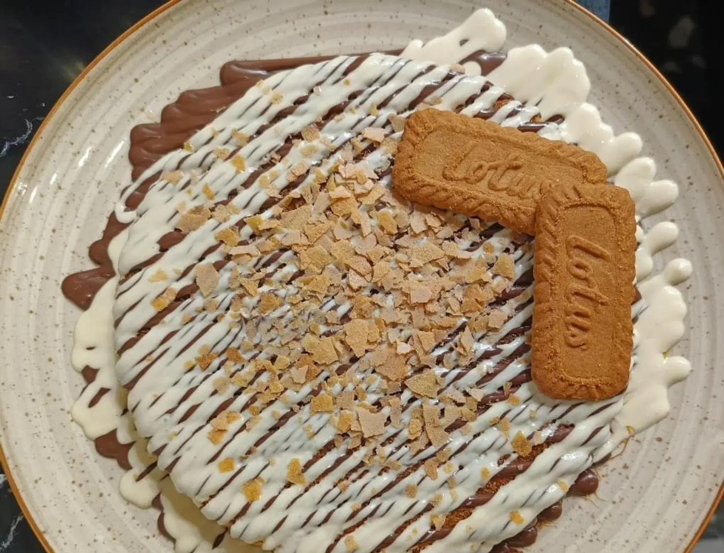 Kunafa With Lotus Filling - Small