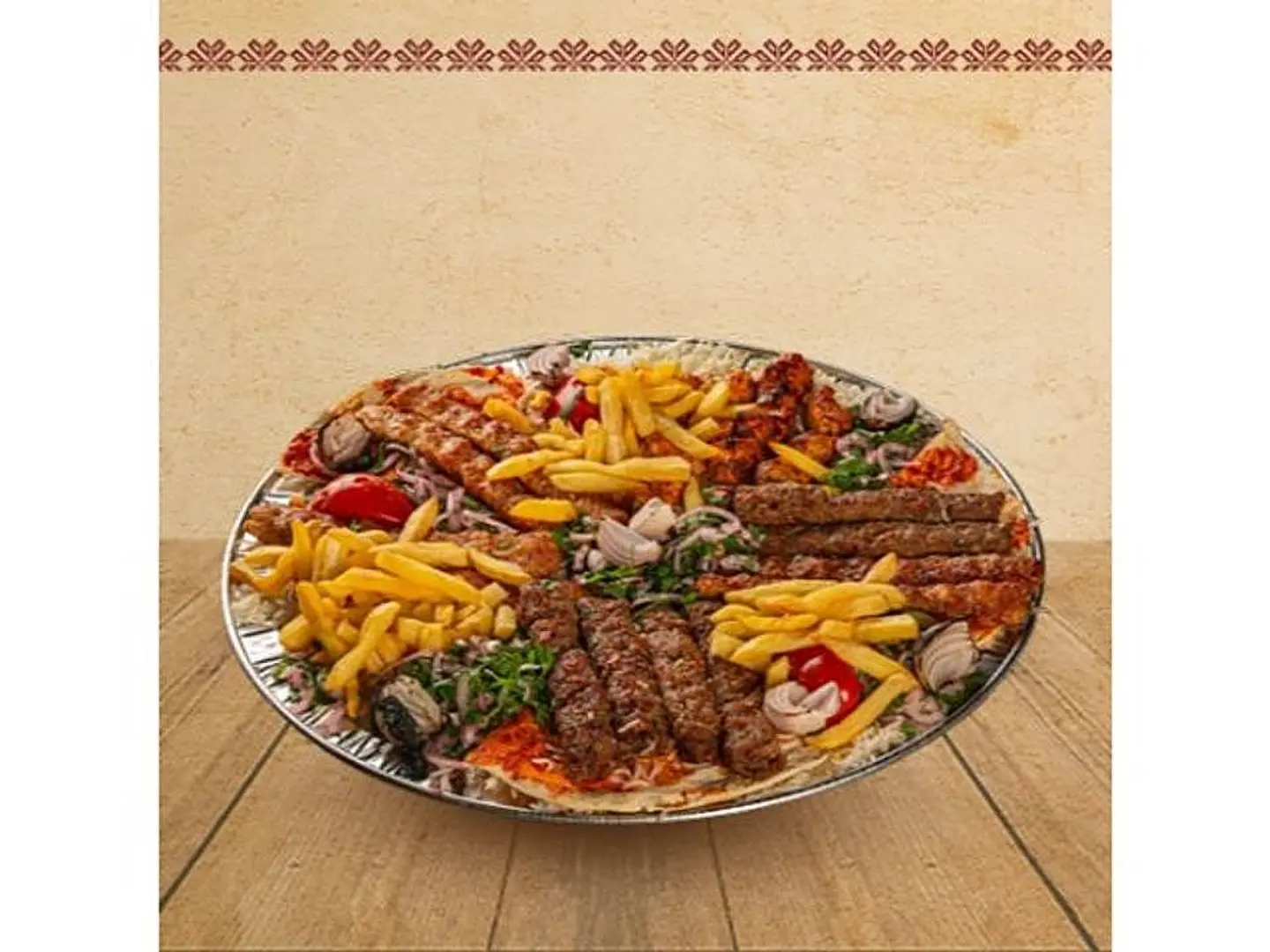 صحن السارية - صغير