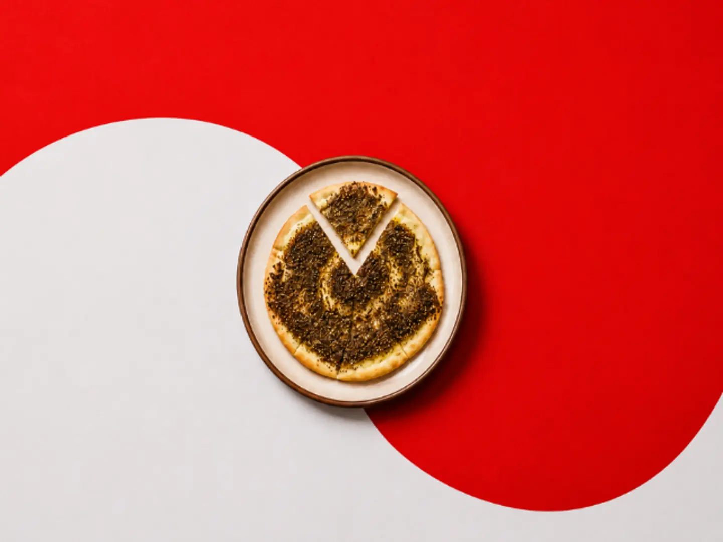 Cheese With Zaatar - Small