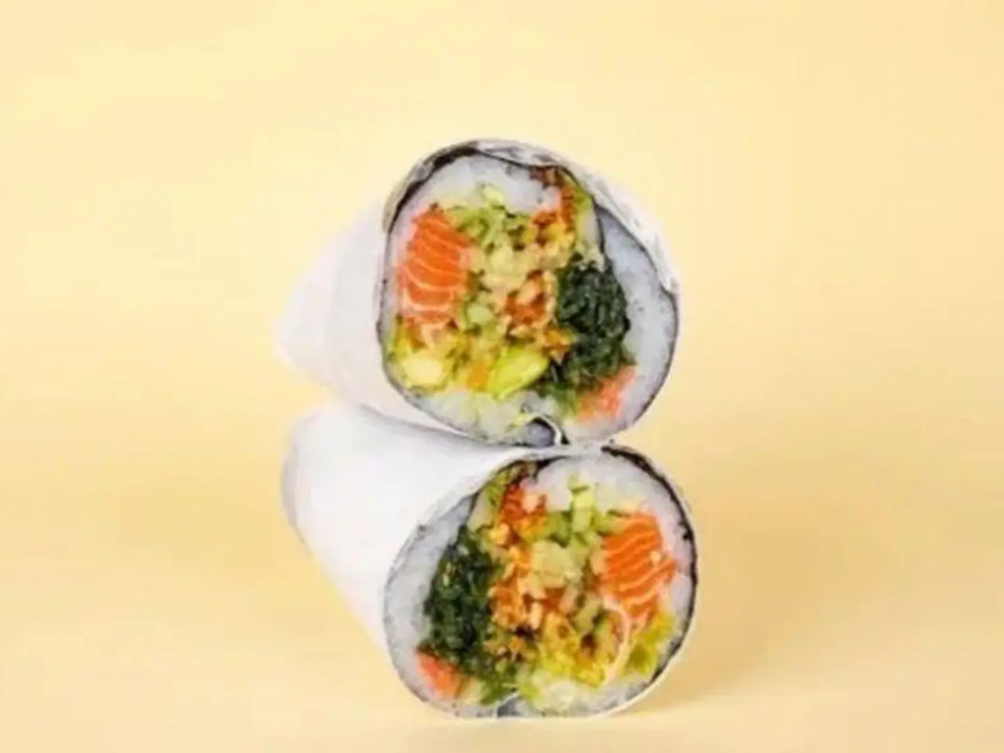 Crunchy Salmon (Sashimi ) Burrito - Small