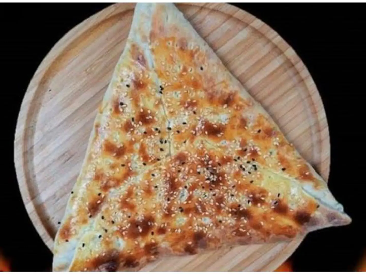 مناقيش سبانخ مع بيض - صغير