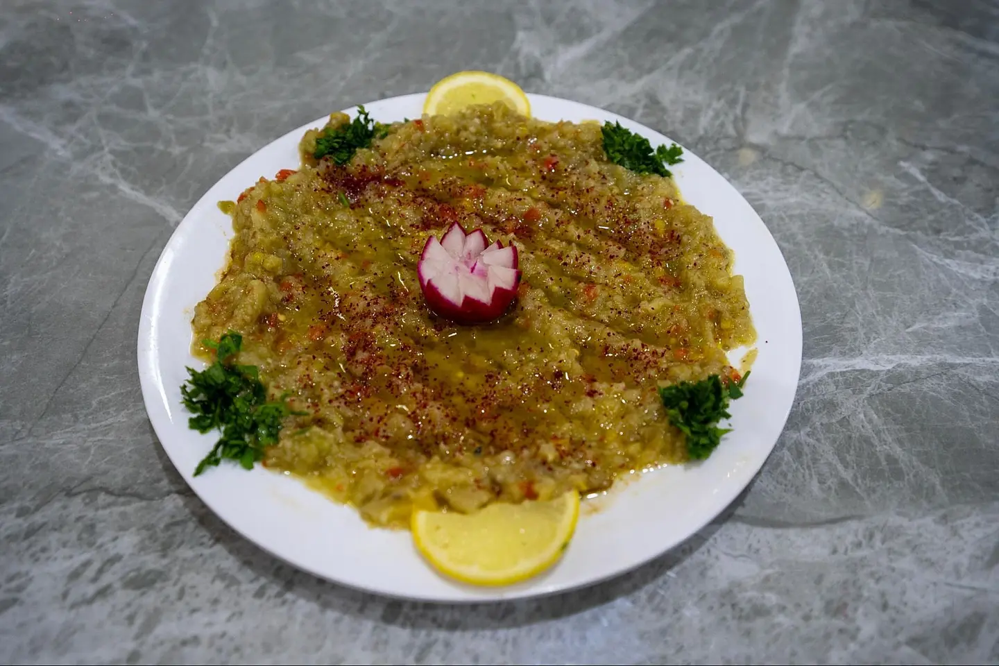 Baba Ghanouj - Middle