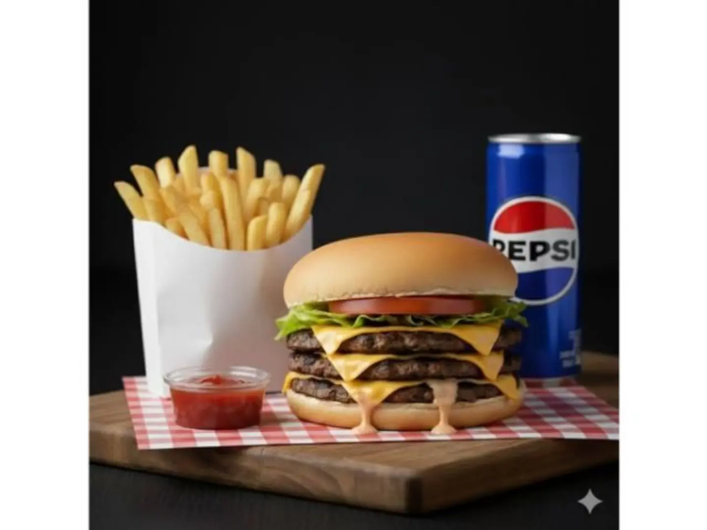 Vista Fresh Beef 3x - Burger