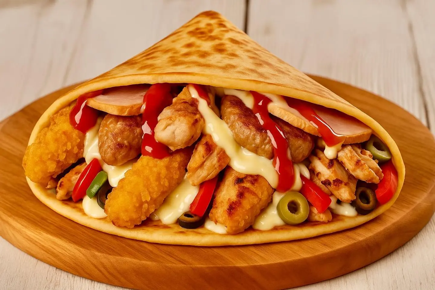 On Fire Crepe - Medium