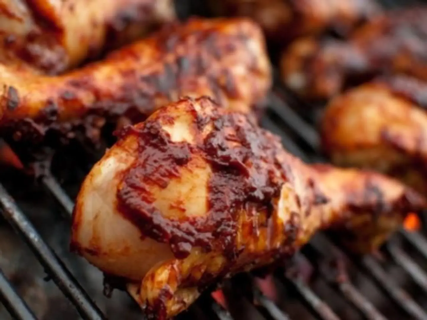 دجاج عالفحم - نصف