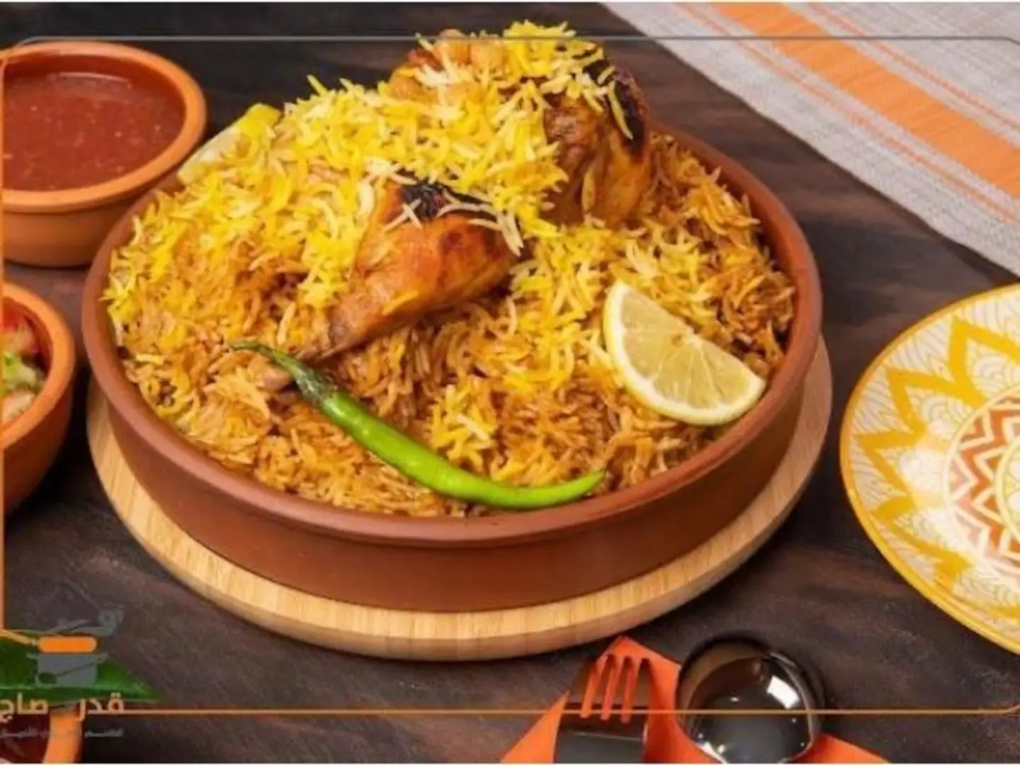 Chicken Biryani Rice - Half Chicken