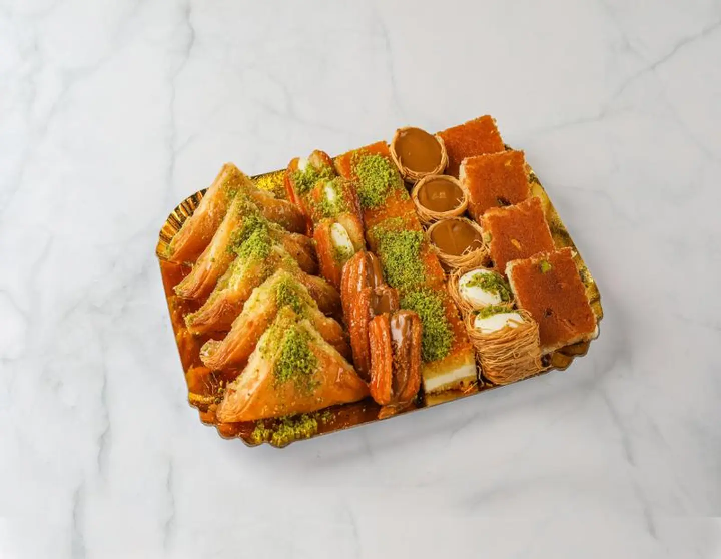 Mixed Cream Desserts - Half Kilo