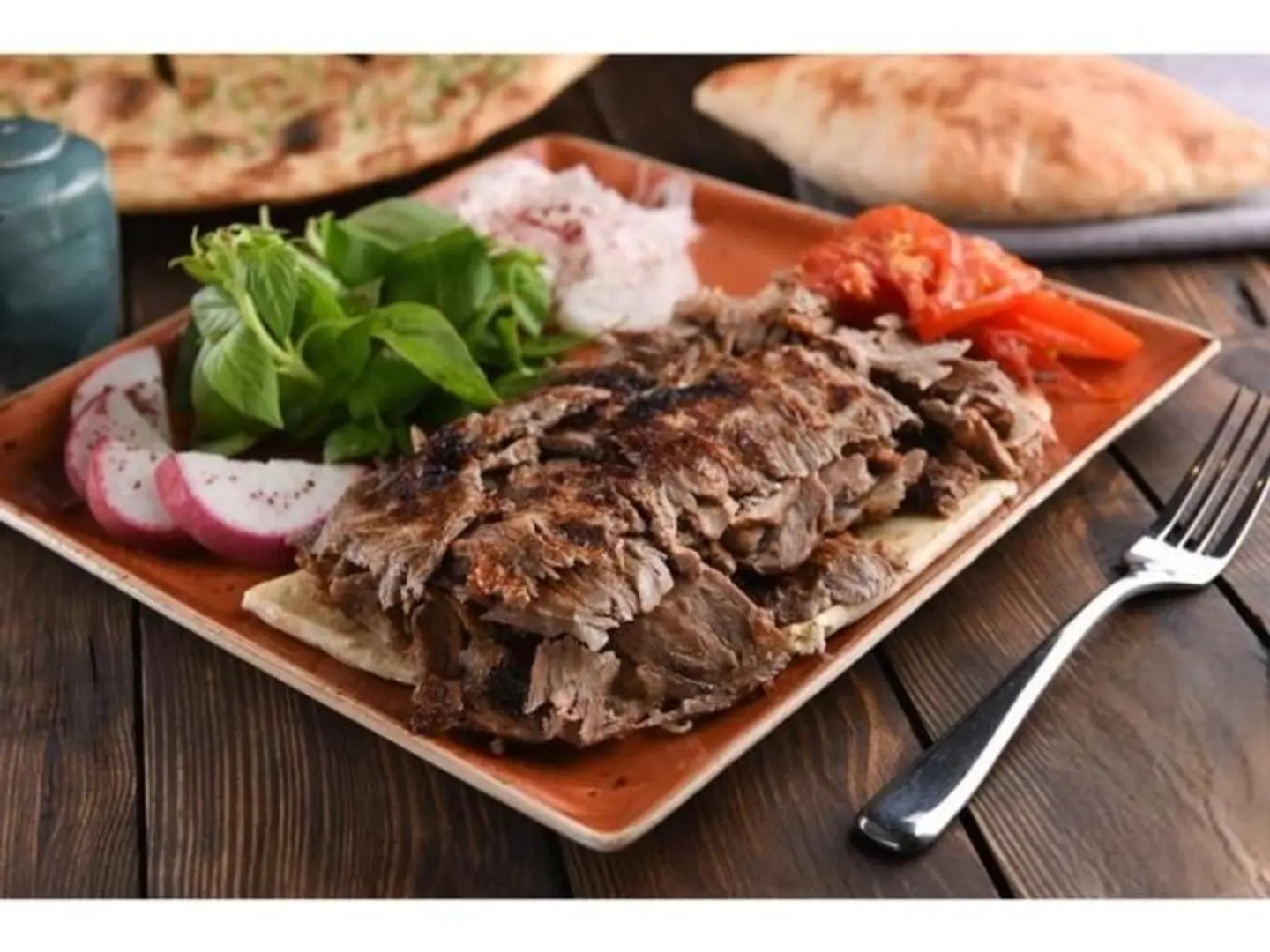 Iraqi Meat Plate - Without Cheese