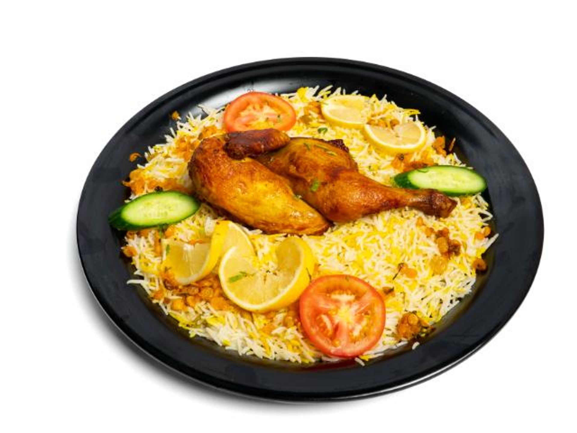 مجبوس دجاج - نص حبة دجاج