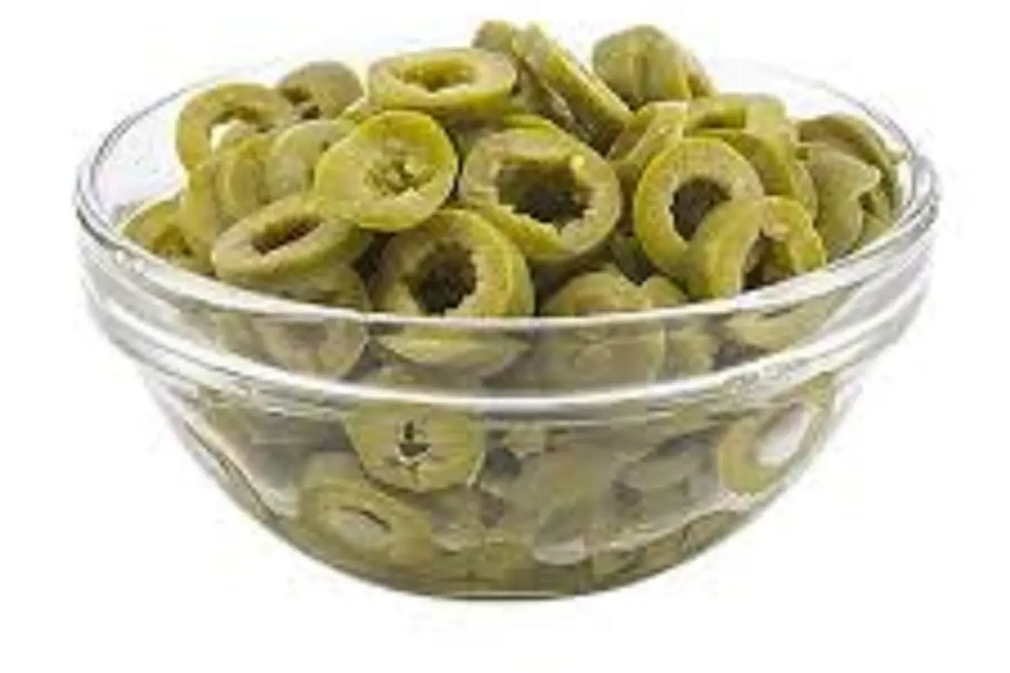 Green Sliced ​​Olives - Half A Kilo
