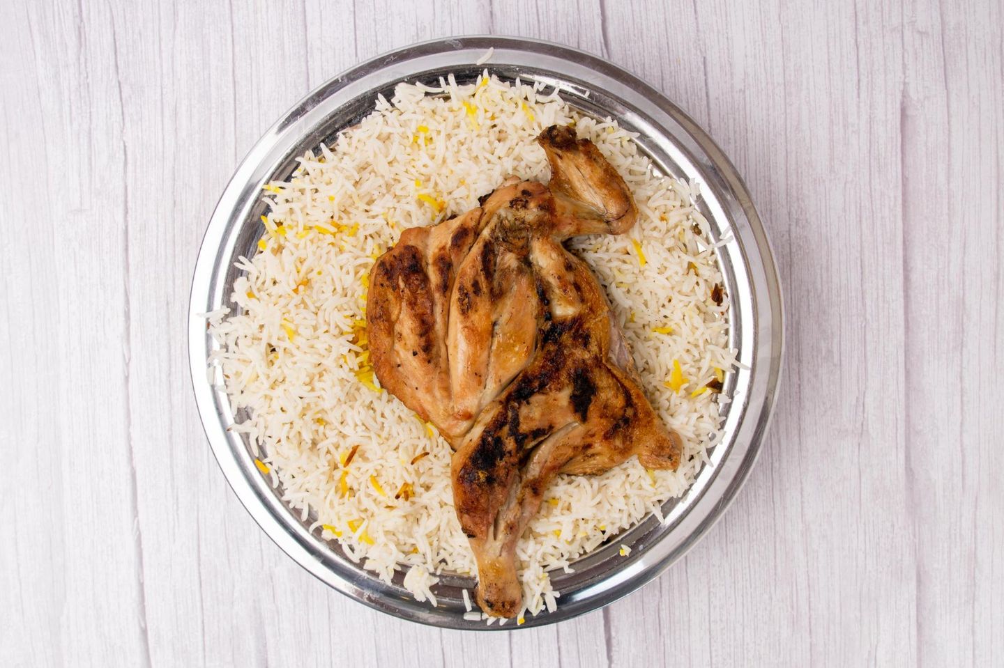Madhbi Chicken With Rice - Half Chicken