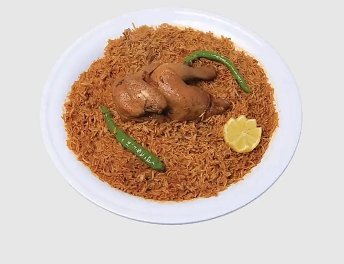 Red Chicken Kabsa - Half A Chicken