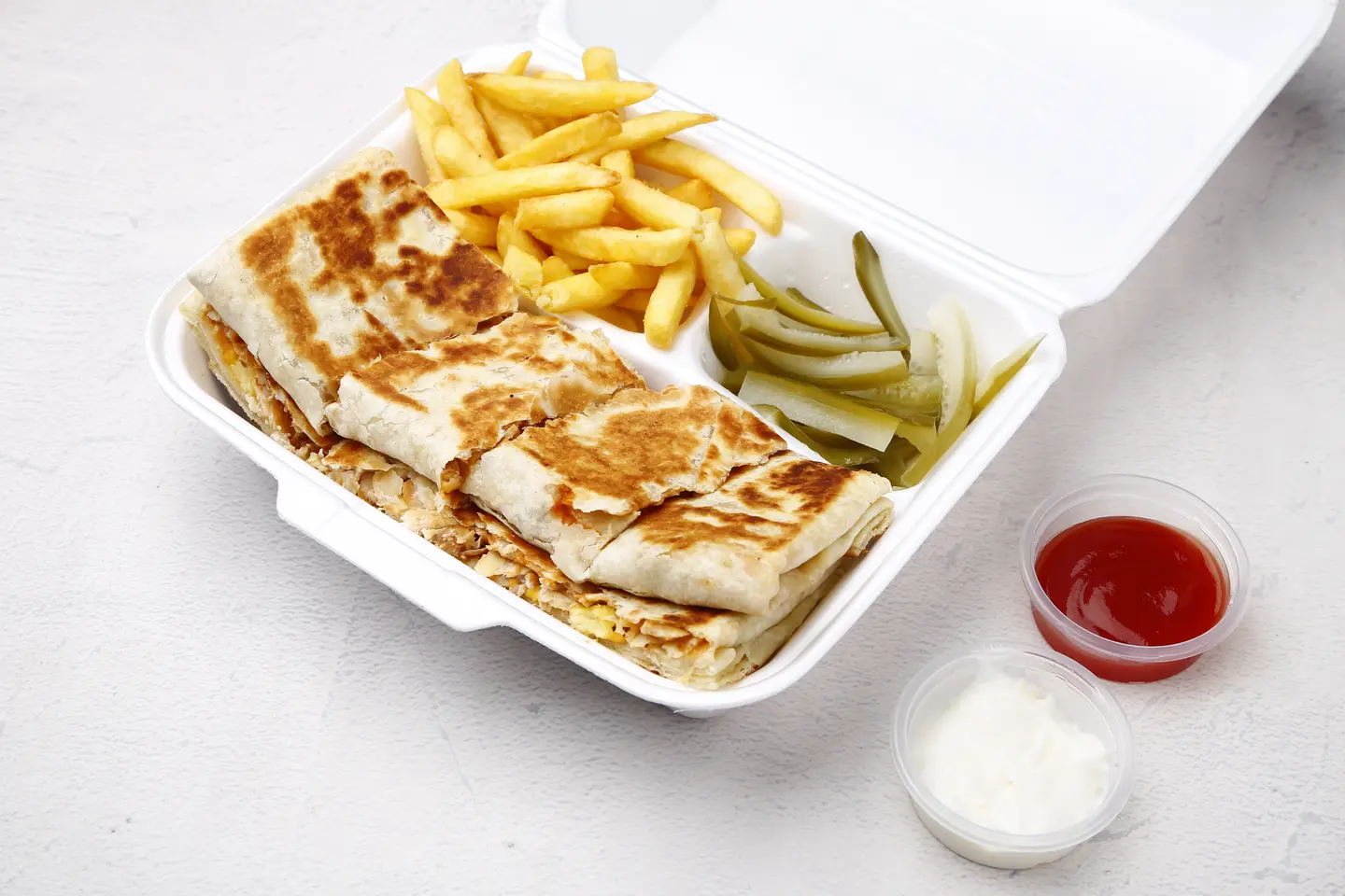 Shawarma Plate 14 Pieces - Meat