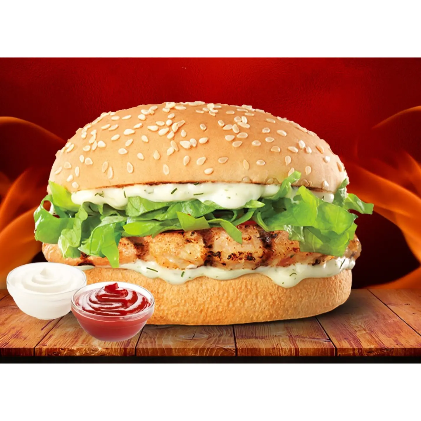 Chicken Burger - Single