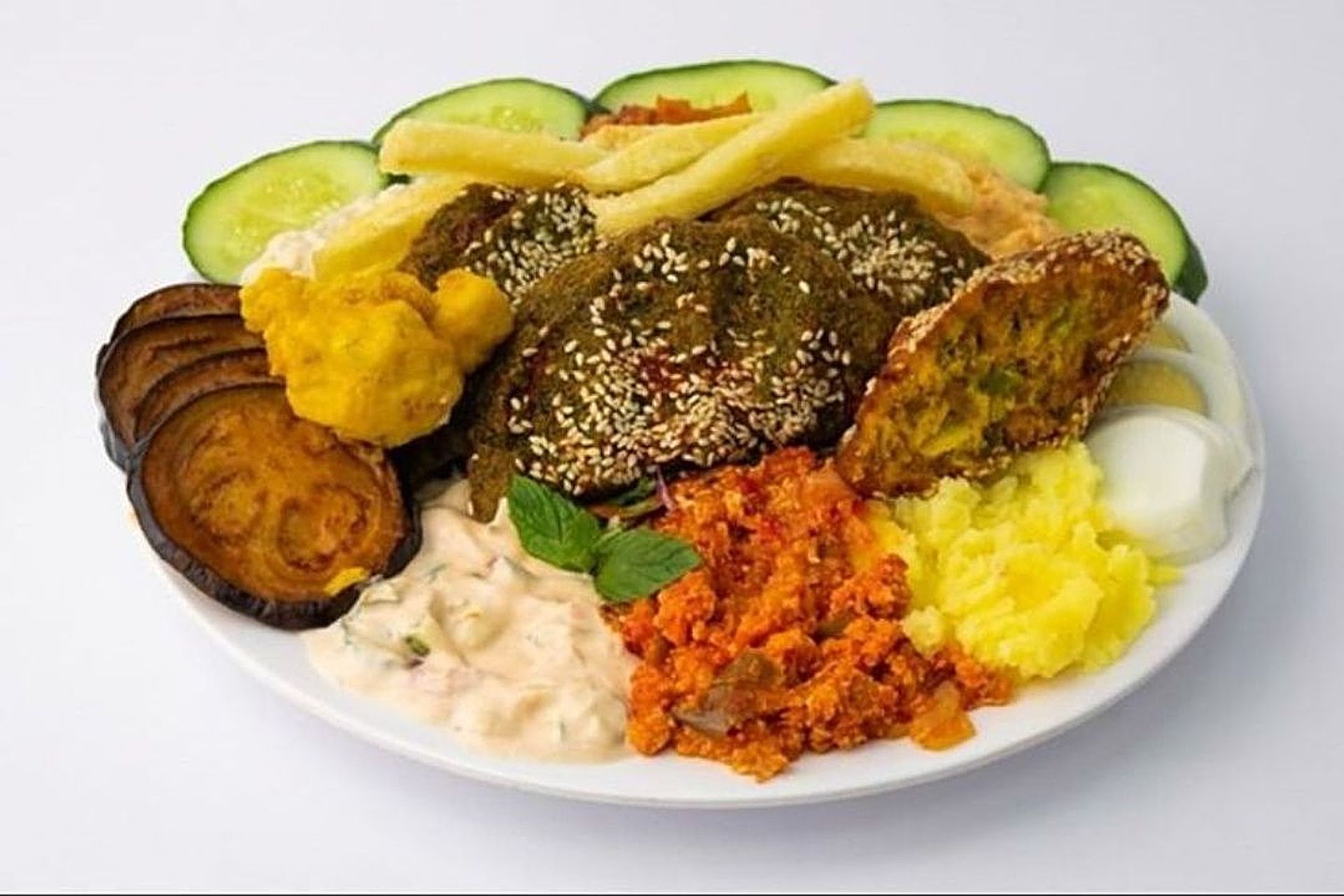 صحن مشكل - صغير