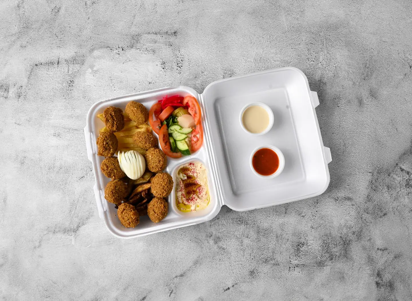 Arabic Falafel Plate - Small