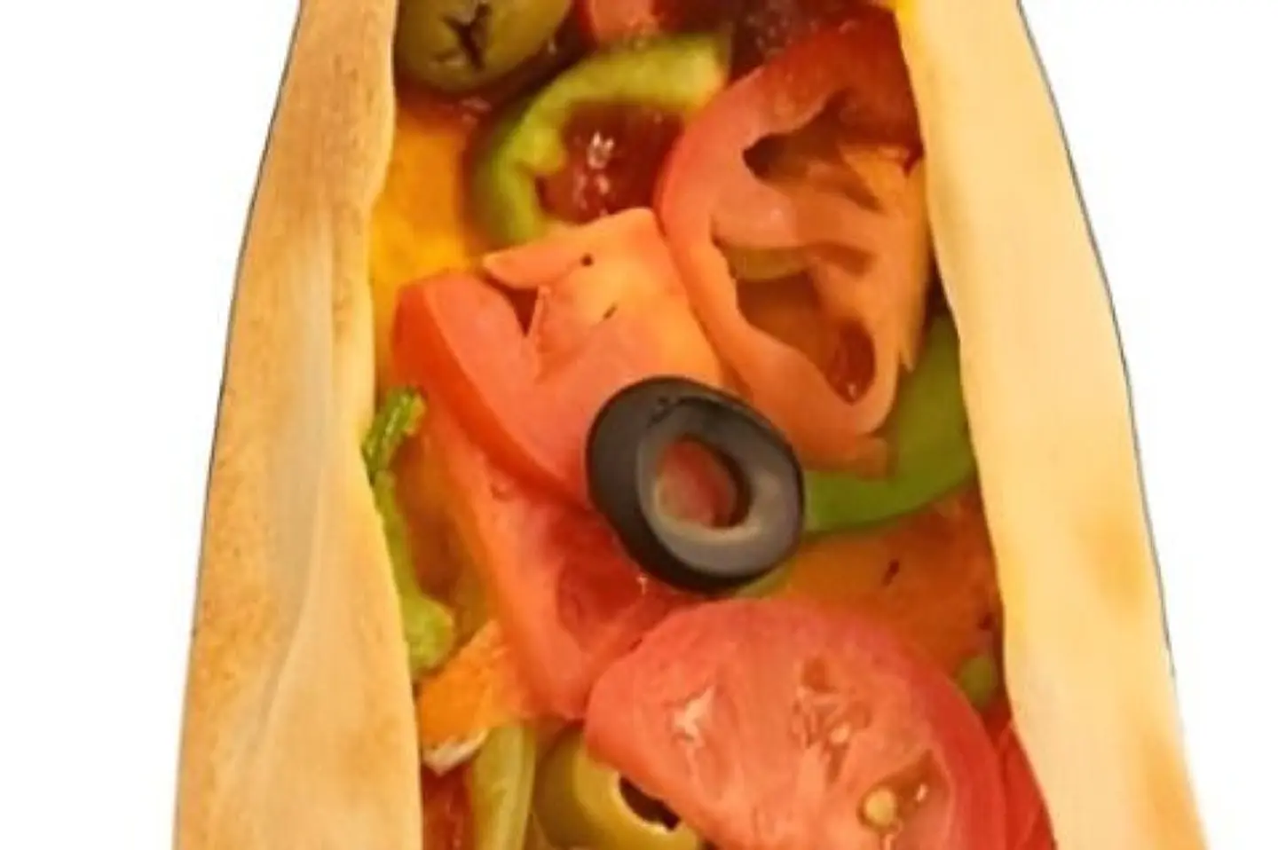 Vegetable Pie With Cheese - White Dough