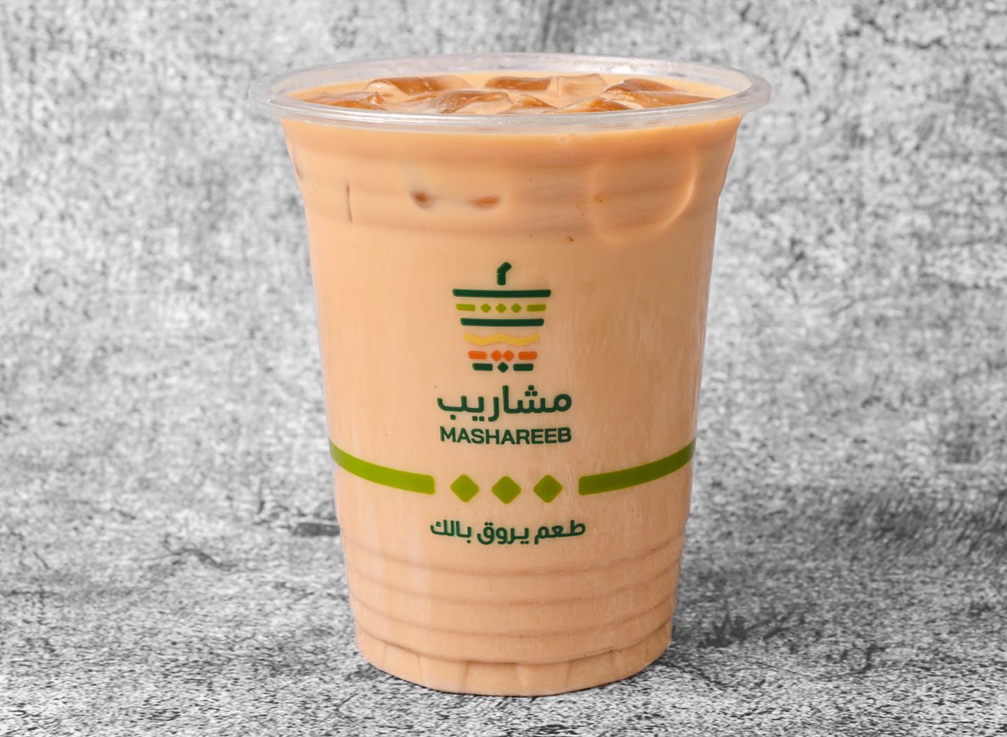 آيس لاتيه - وسط