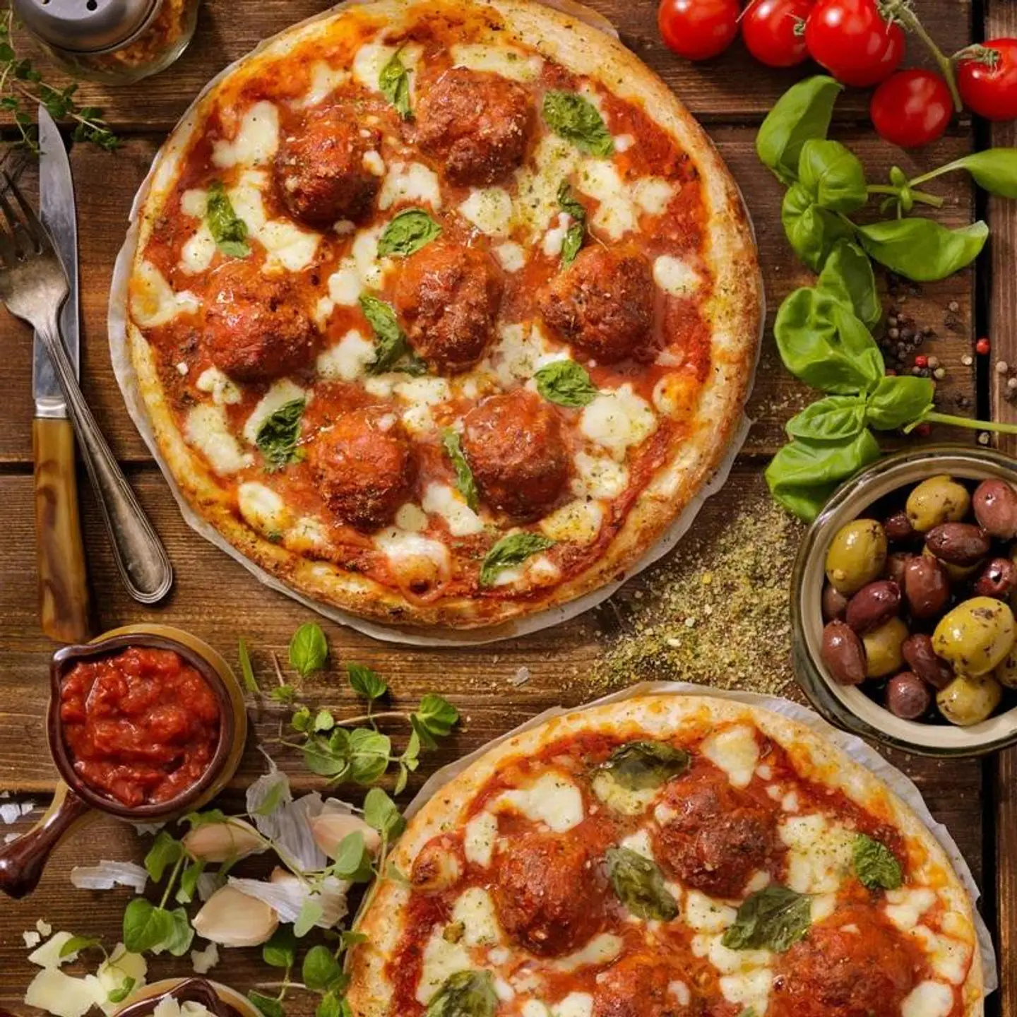 Chicken Balls Pizza - Small