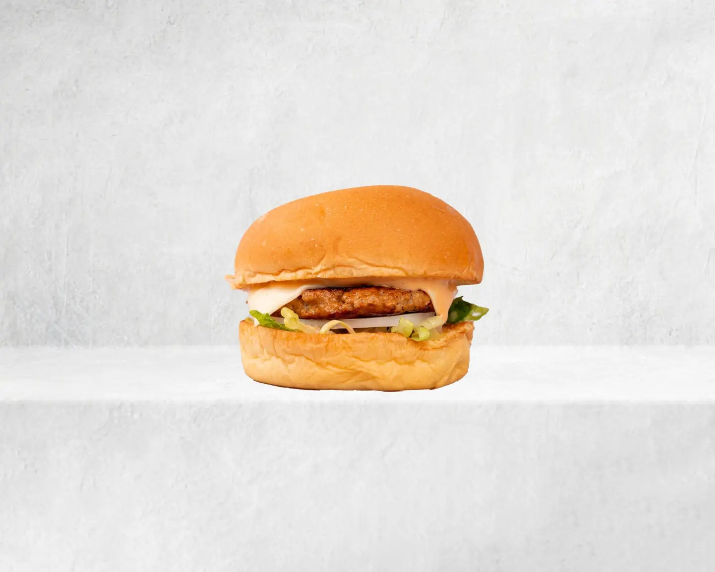 برجر دجاج - بدون جبن