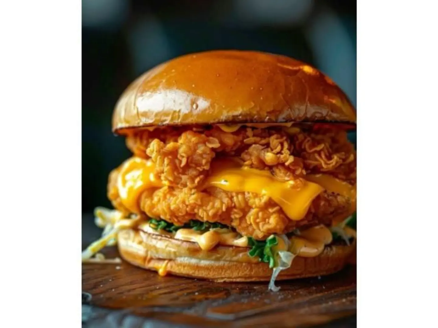 دجاج مقلي - ساندوتش