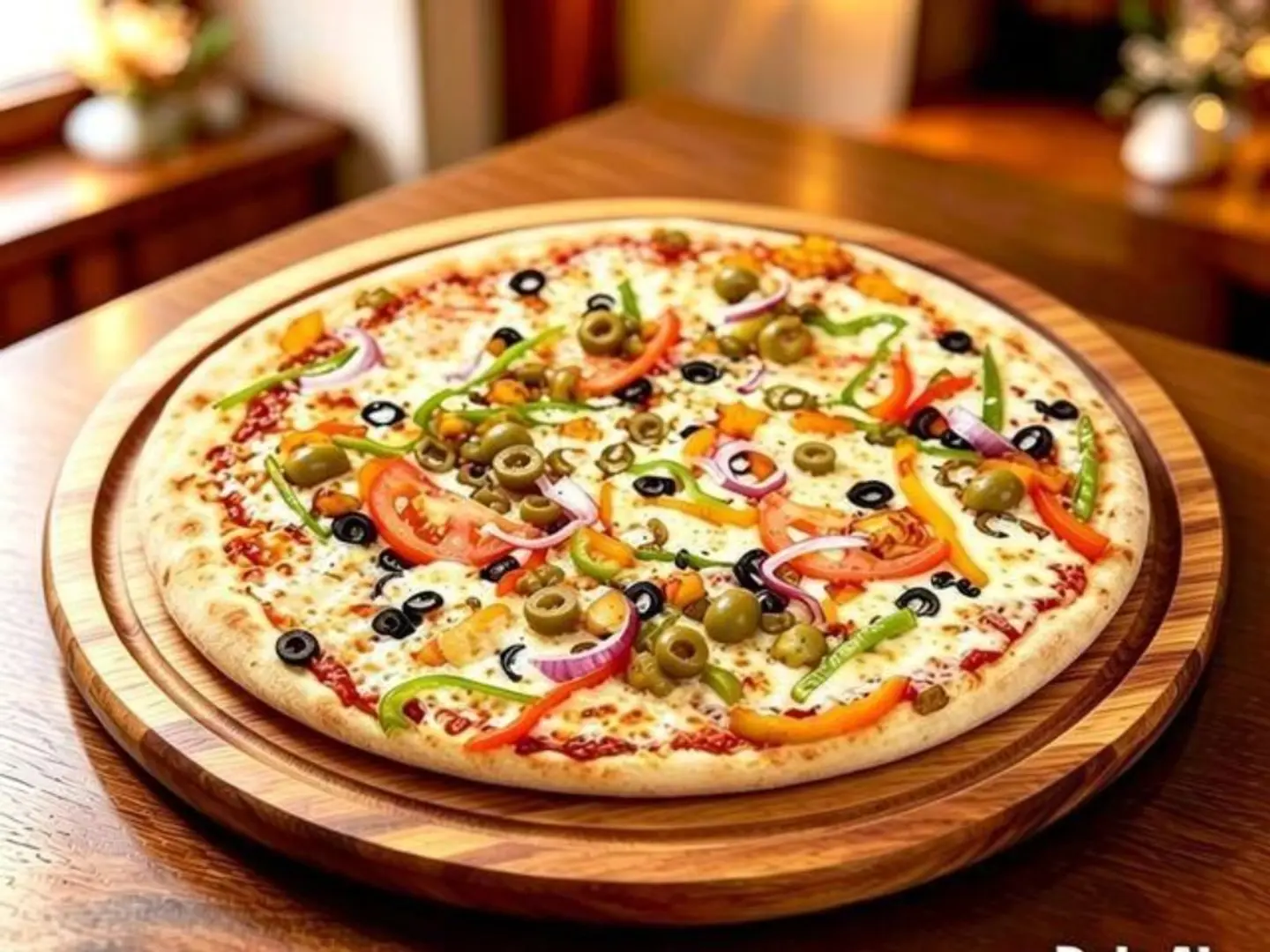 Vegetable Pizza - Medium