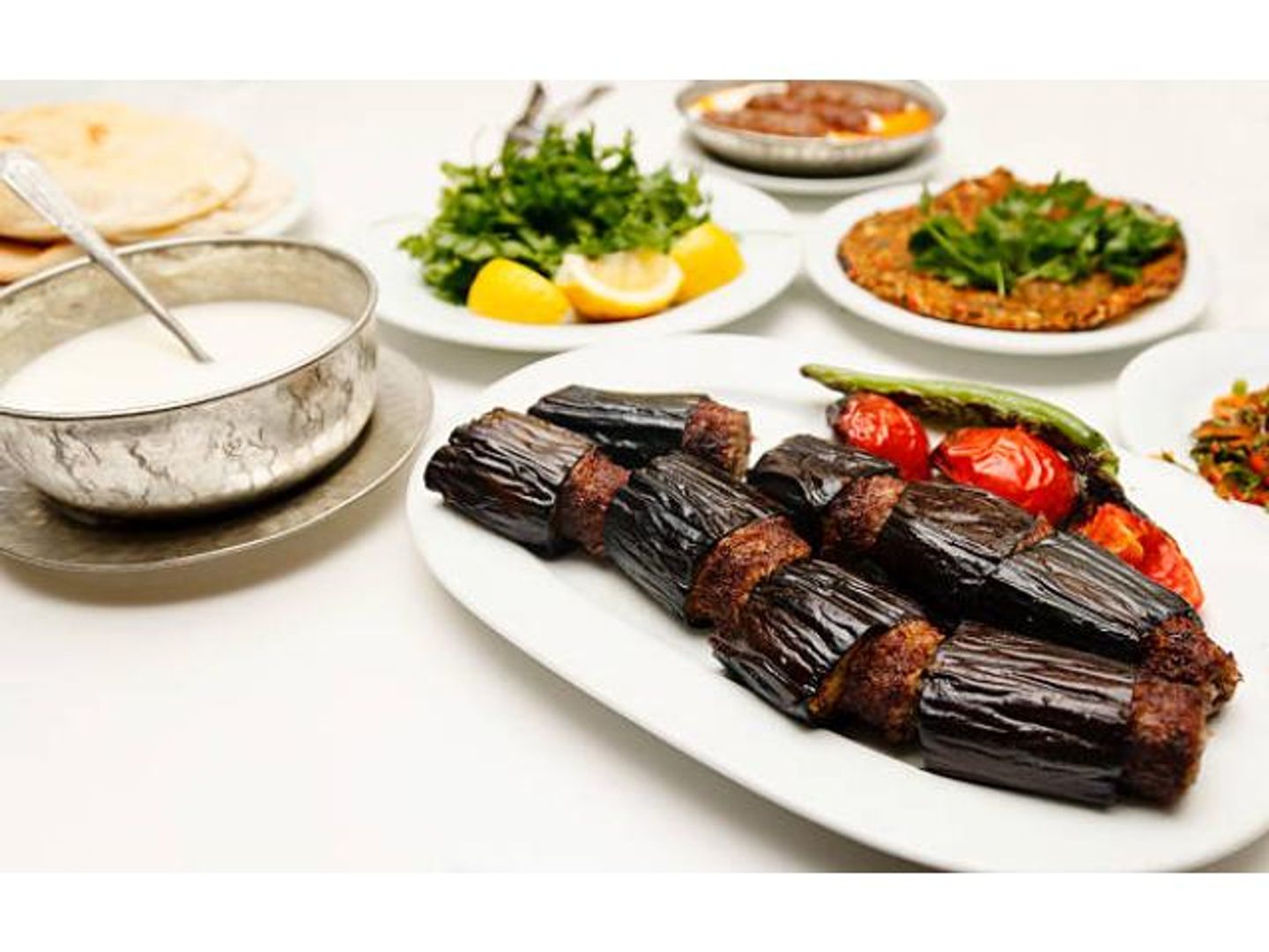 Eggplant Kebab - For One Person