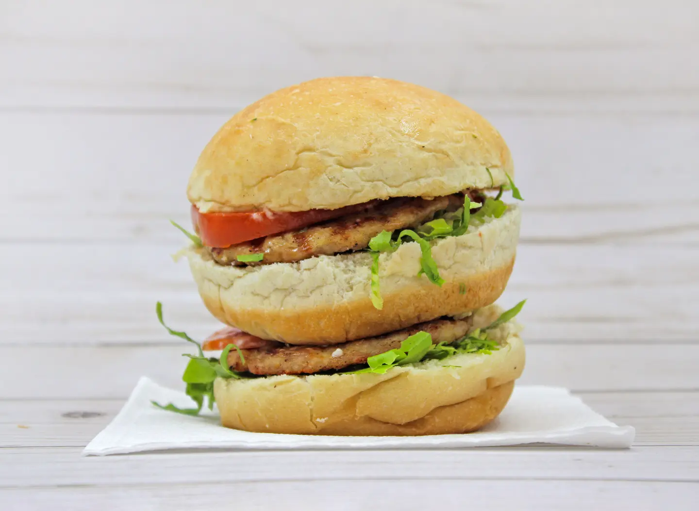 برجر دجاج دبل - ساندوتش