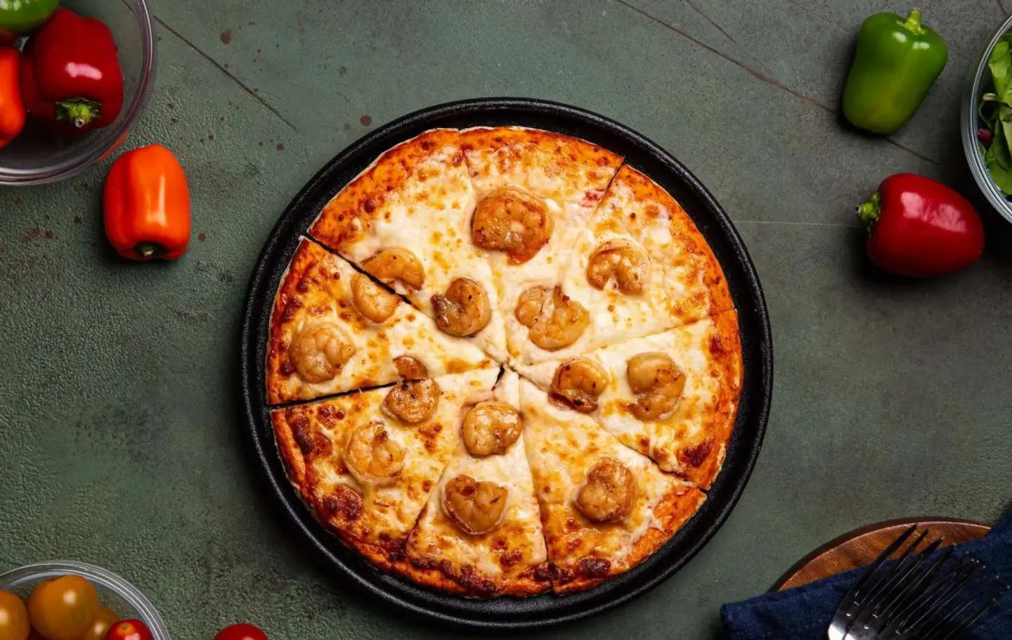 Prawn Pizza - Large