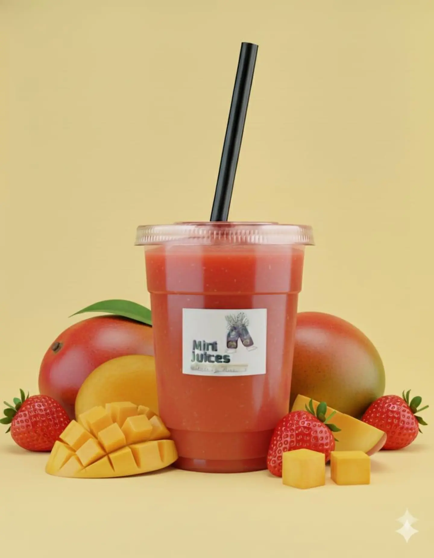 Mango Strawberry - 500 Ml
