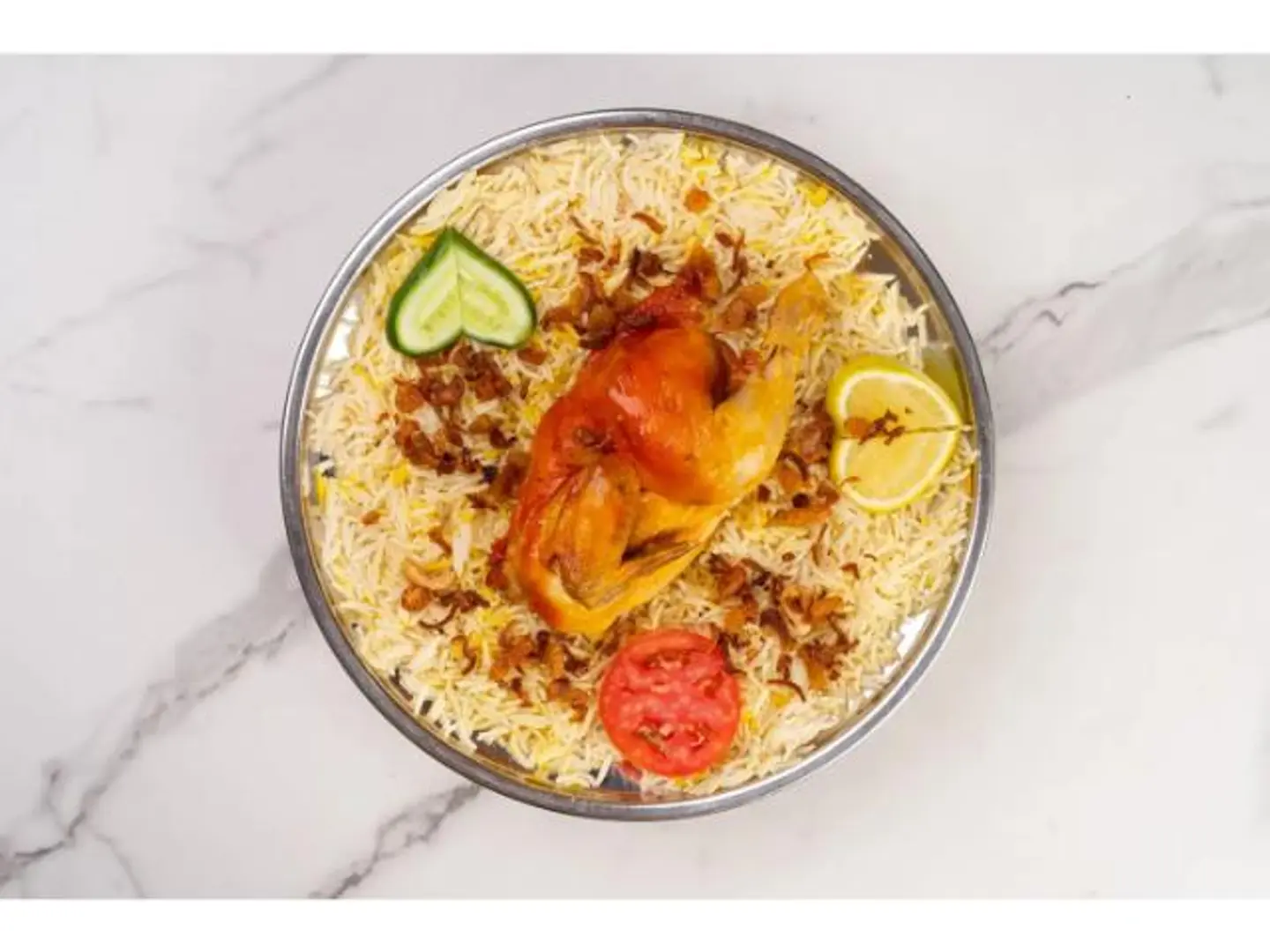 المندي الحساوي - ربع دجاجة