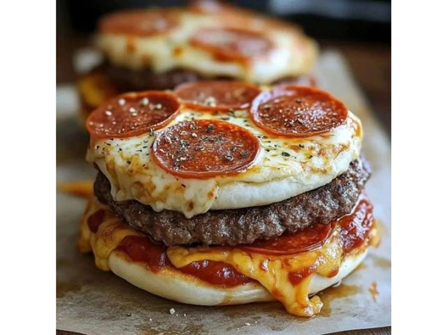 Burger Pizza - Small