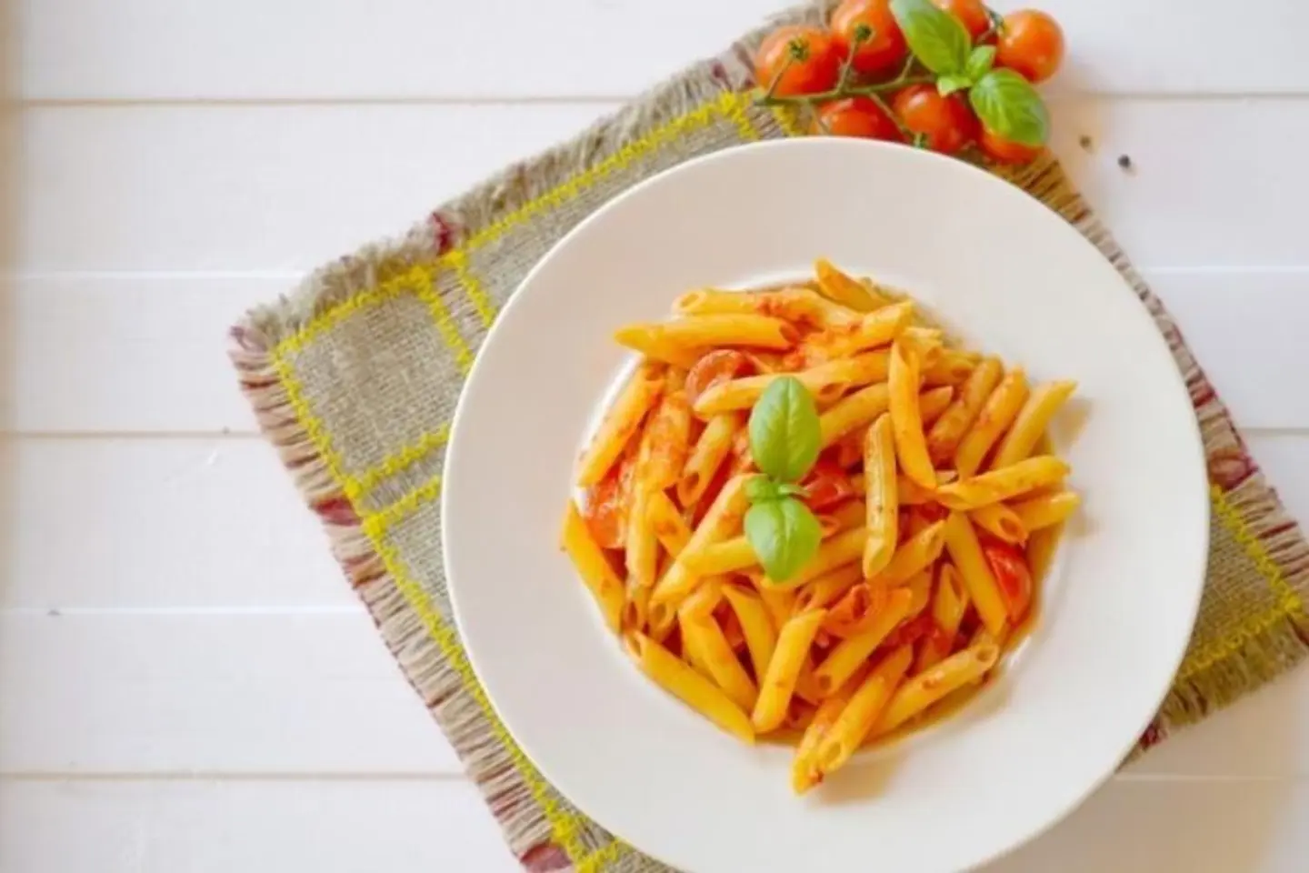 Penne Pasta - Vegetables