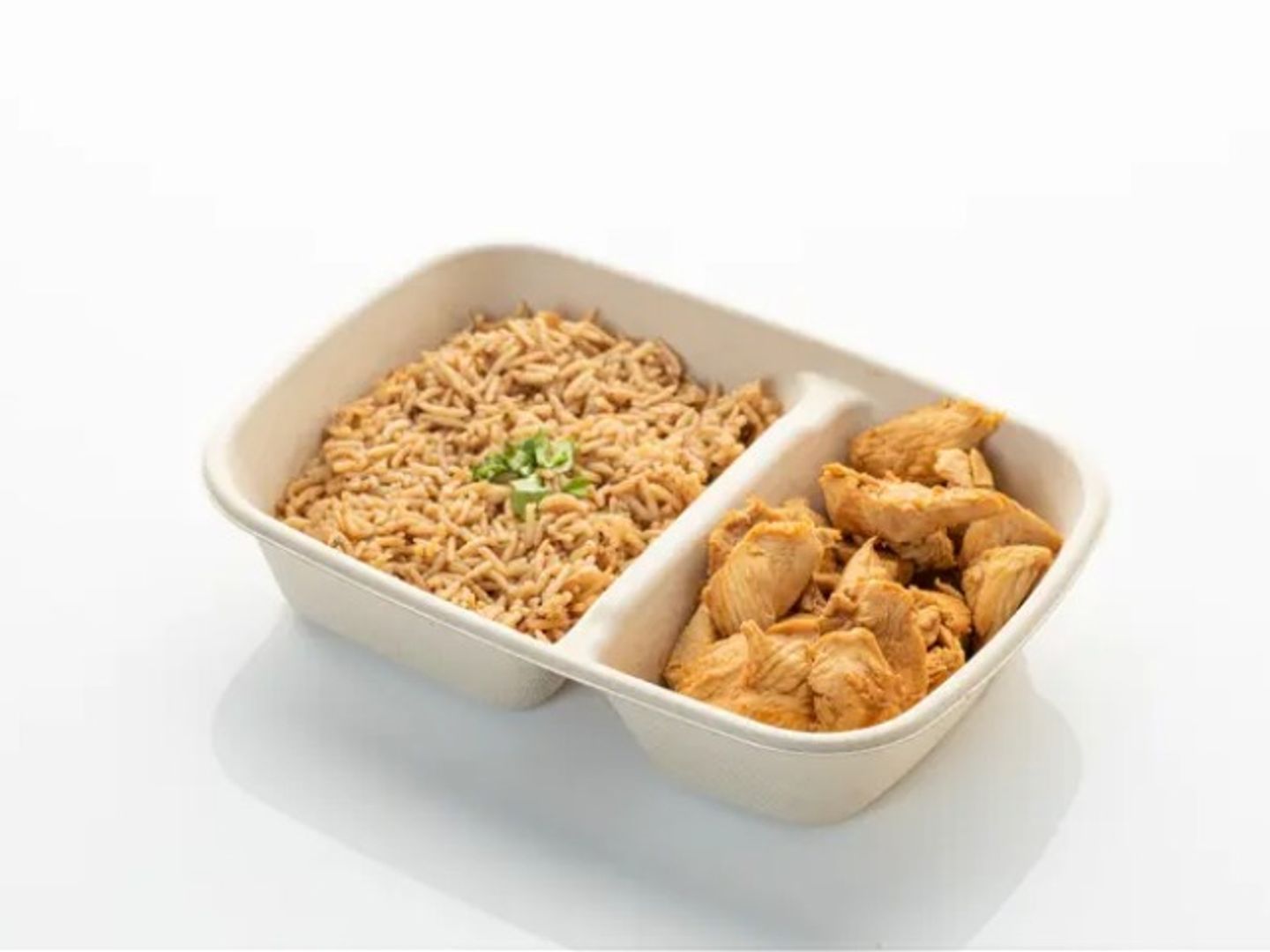 Chicken Honey Mustard 150 G - White Rice 150 Gm