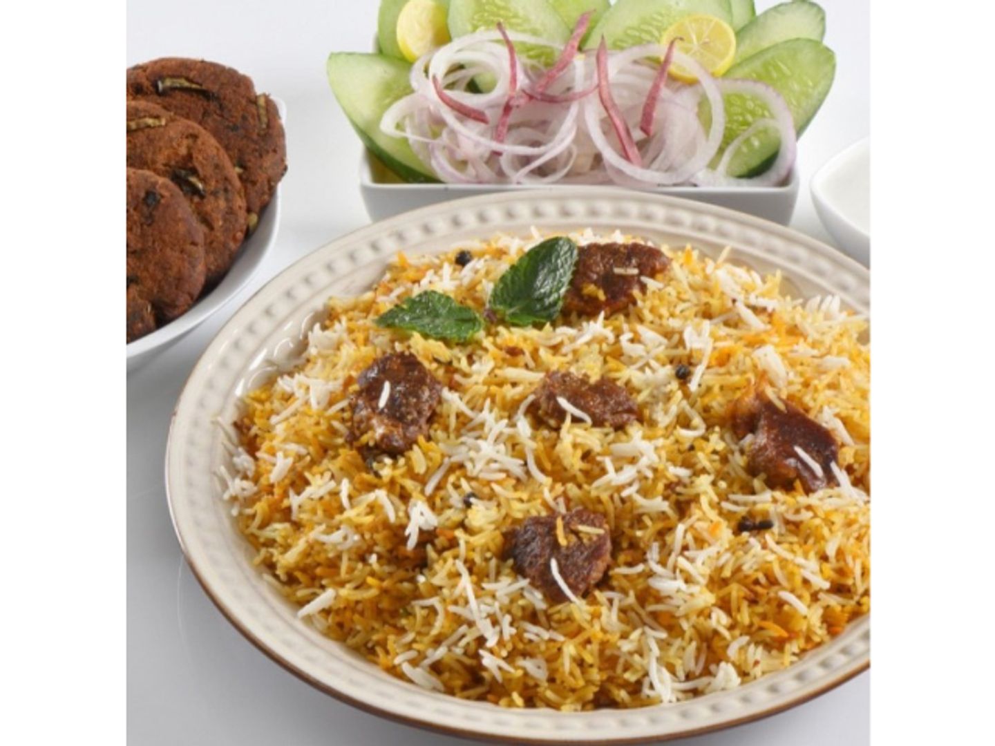 Meat Biryani - Qater Magloba Laham