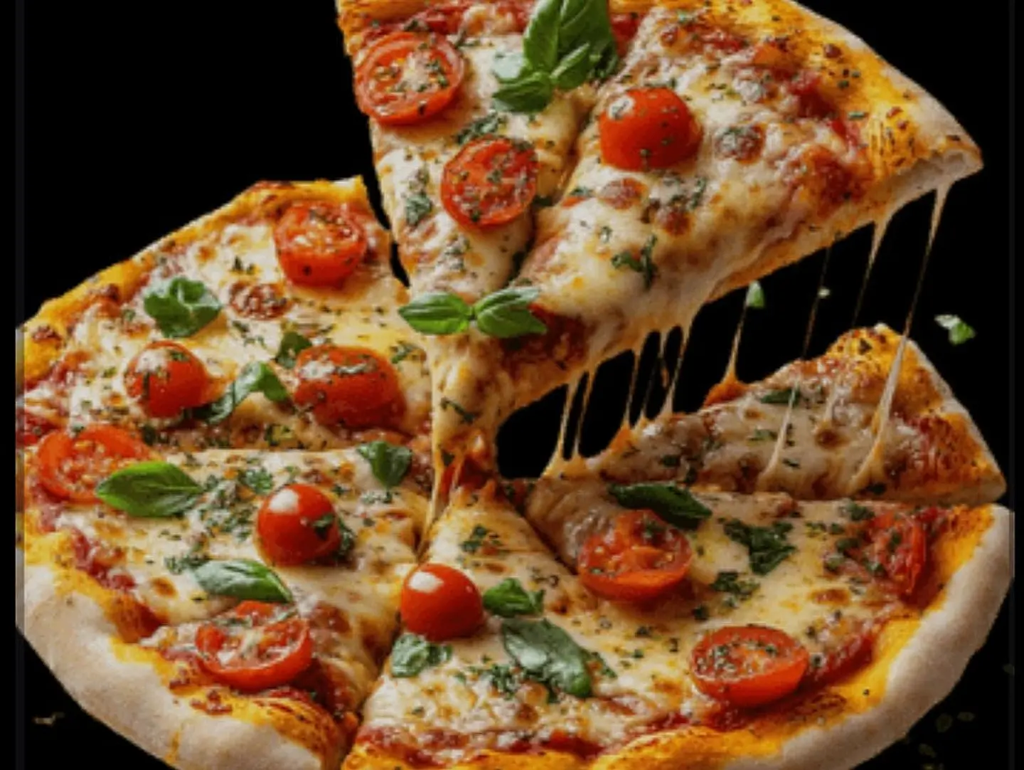 بيتزا خضار - صغير