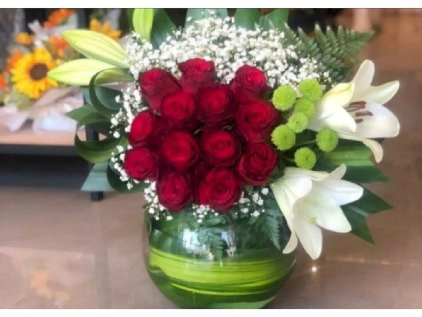 Red Garden Vase - Regular