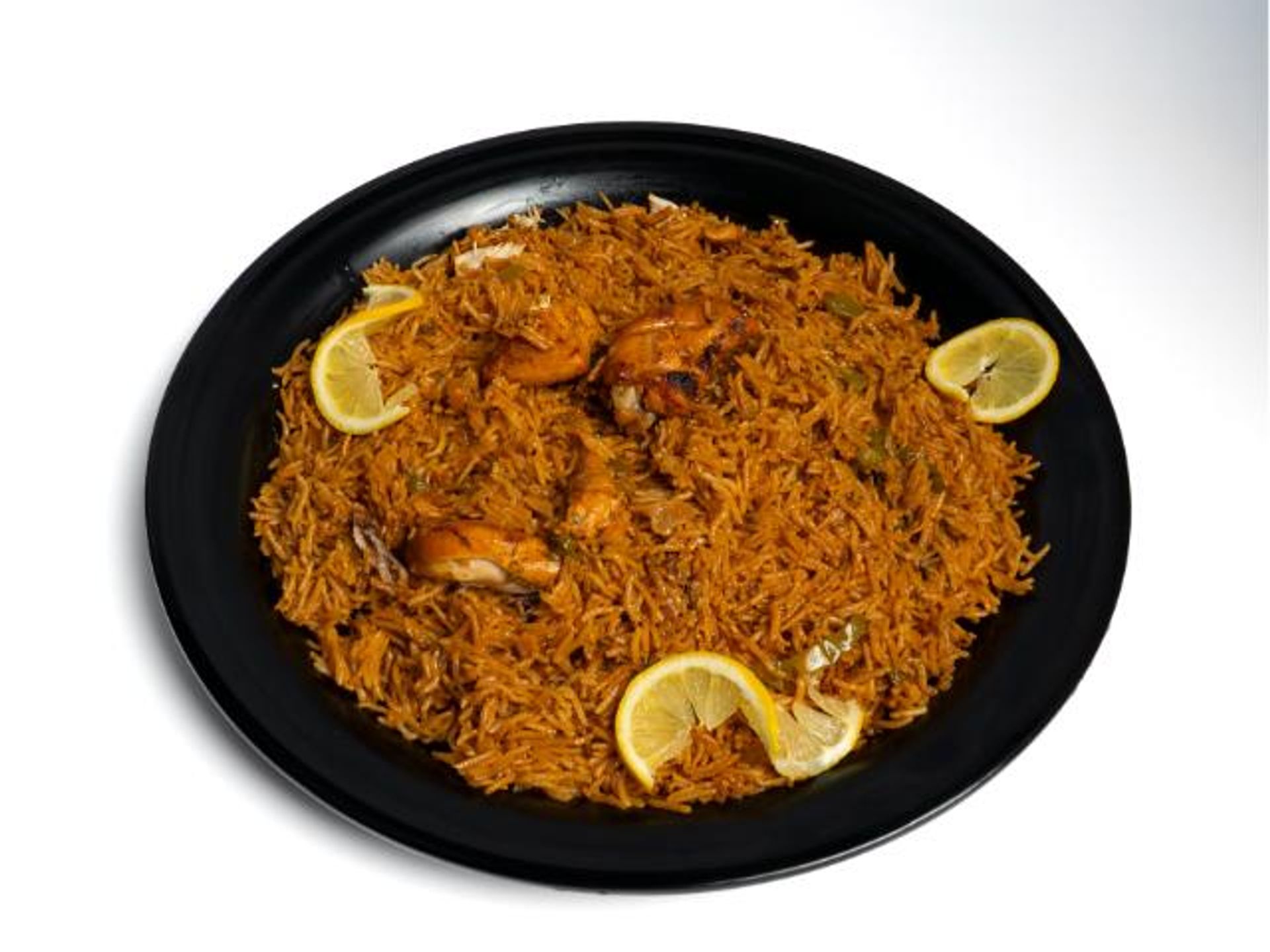 كبسة حساوية - نص حبة دجاج