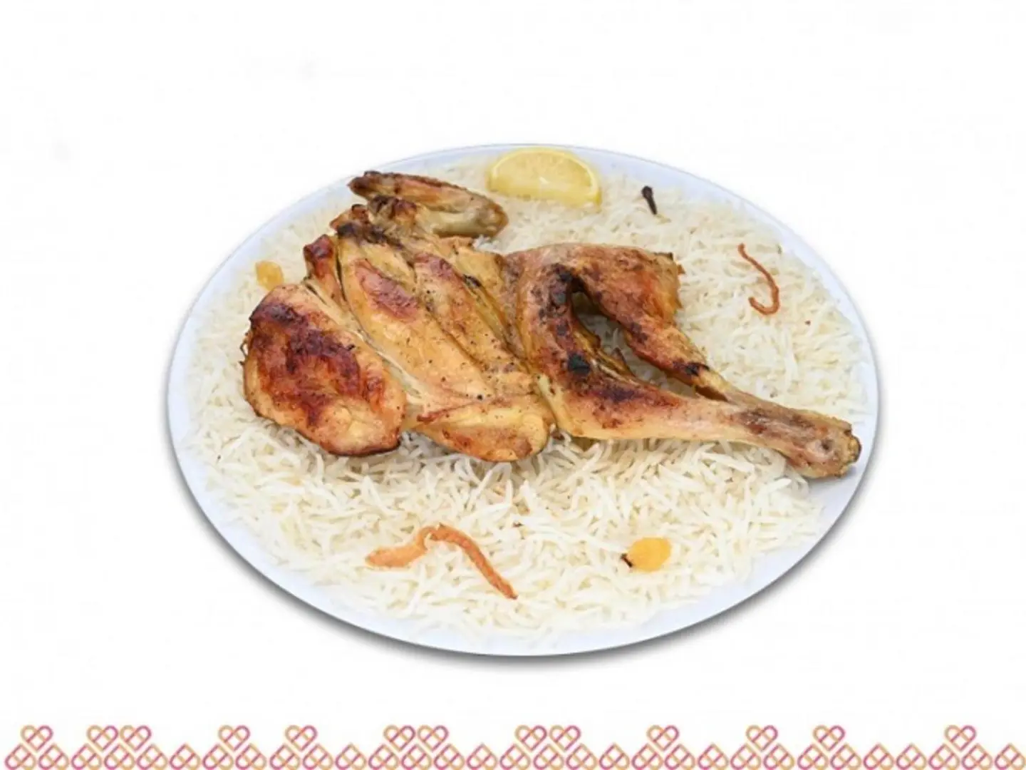 دجاج مظبي - نصف حبة