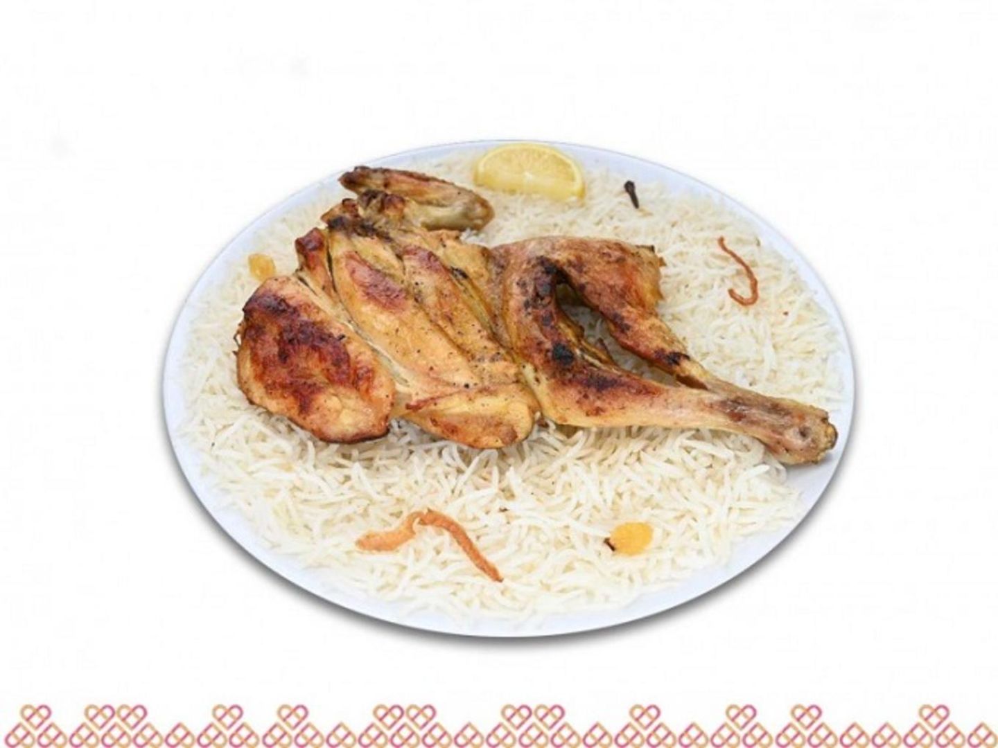 دجاج مظبي - نصف حبة